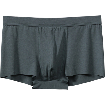 无痕莫代尔透气宽松男大码平角裤