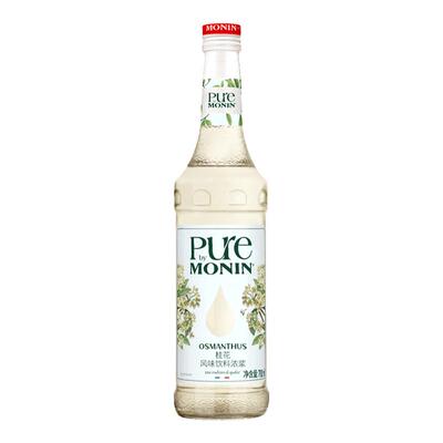 桂花风味浓浆pure0卡700ml