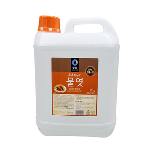 韩国进口清净园糖稀10kg玉米糖浆白饴糖麦芽糖水饴牛轧糖红糖烘焙