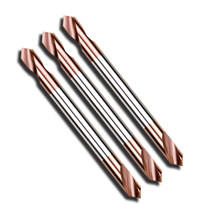 双头钢用倒角刀加长钨钢铝用倒角定点两用中心钻90度3 4 6 8 100