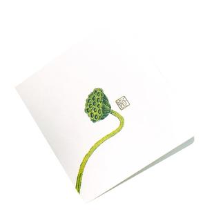 中国风国潮新年新年卡片手写贺卡简约迷你生日自制祝福留言卡ins文艺情侣小礼品古风学生感谢感恩diy手工礼物