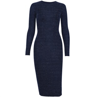 夜色行弯腰即透裙连衣裙透视夜店紧身户外亮丝心机任务包臀裙战袍