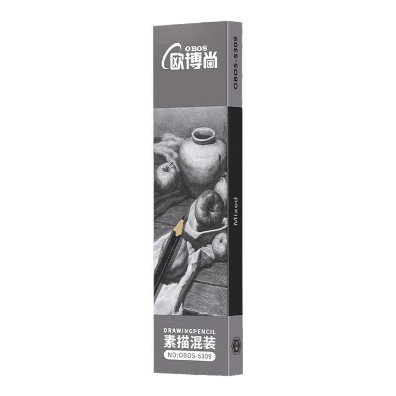 素描铅笔美术生专用速写笔初学者软炭笔套装工具全套美术绘画铅笔