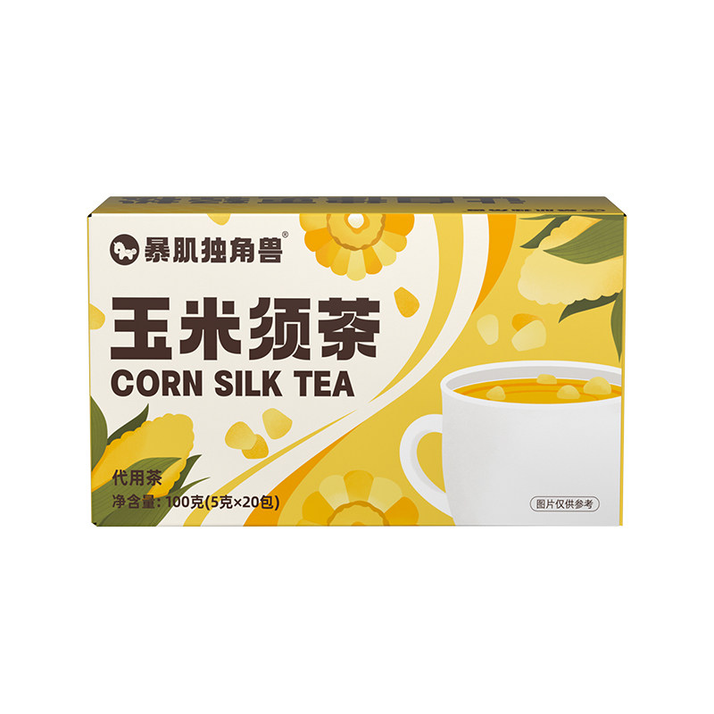 暴肌独角兽玉米须熬夜养生茶