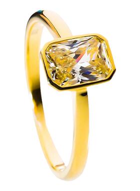 方牌戒指个性设计指环轻奢钻戒女