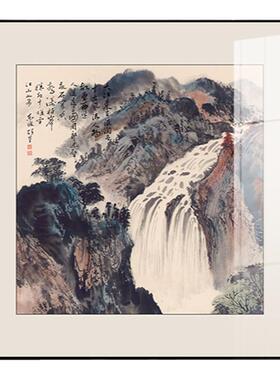 玄关新中式餐厅画装饰画壁画