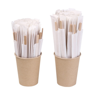 食品级咖啡搅拌棒一次性奶茶热饮棒双孔吸管搅拌棍木质搅拌勺