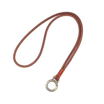 林静保真牛皮防丢钥匙绳