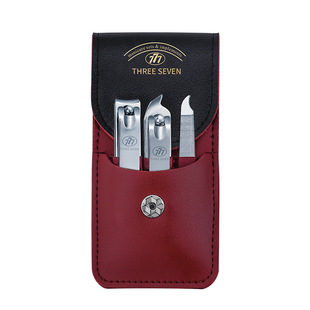 韩国777指甲刀套装家用刻字定制高级正品尖斜口指甲剪刀指甲钳