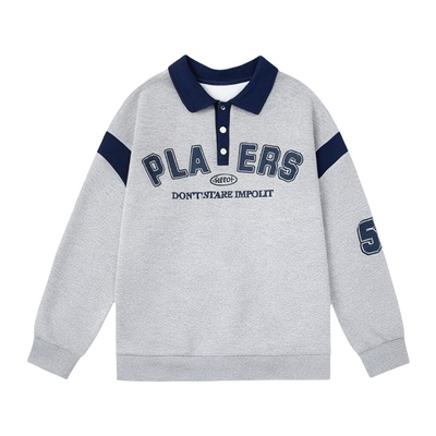 不起球不褪色休闲卫衣