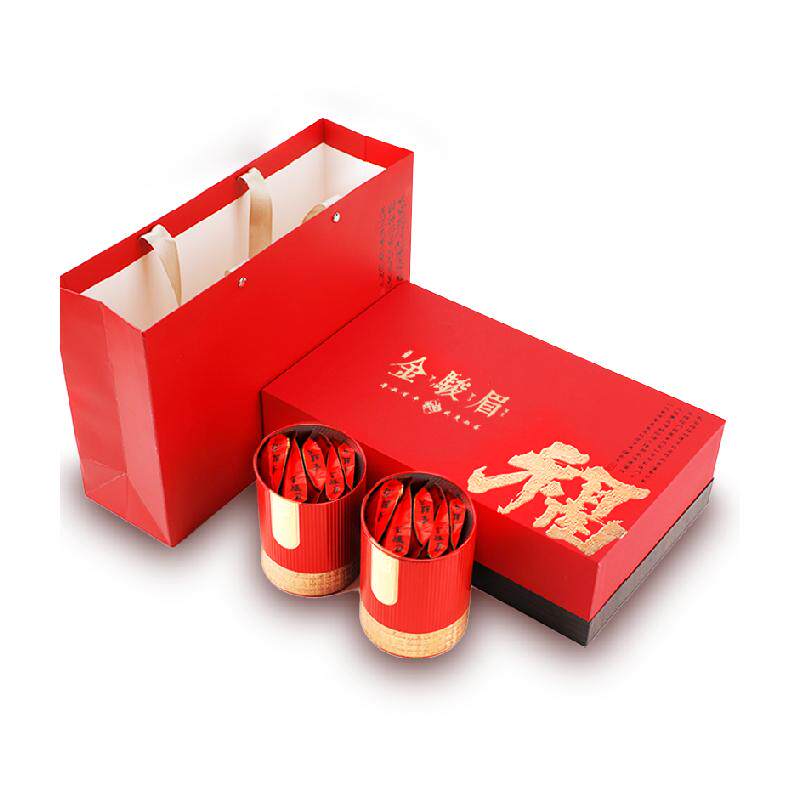 承艺茗茶特级红茶金骏眉茶叶礼盒高档节日送礼送长辈礼品正品