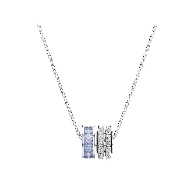 【自营】Swarovski/施华洛世奇女士时尚百搭项链锆石圆环