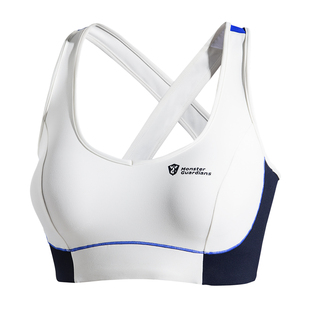 Monster Guardians女子中强度运动文胸健身瑜伽内衣跑步bra