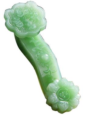 摆件玉如意伊尔思水晶琉璃礼品