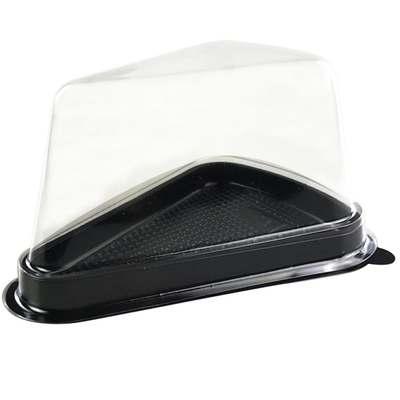 包邮三角形蛋糕盒6寸塑料盒千层