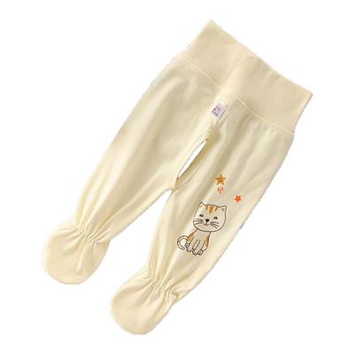 新生宝宝衣服高腰包脚裤A类纯棉