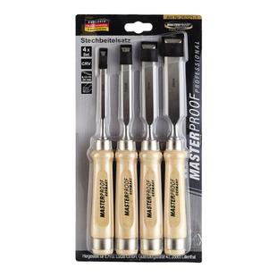 麦思德木工凿子扁铲刀雕刻开槽凿刀木柄平凿木匠专用神器工具大全