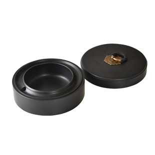 赵北新款回墨砚台带盖长效保湿密封不干墨大容量墨池毛笔书法专用砚文房四宝书法用品大号墨盘专利墨砚池