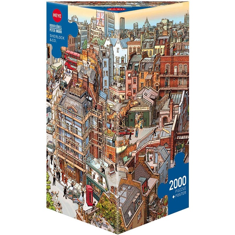 Heye拼图2000片神探夏洛克