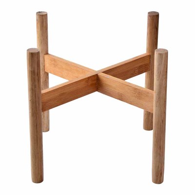 水泥花盆实木阳台四脚室内客厅