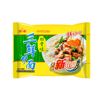 华丰三鲜伊面方便面拌泡面