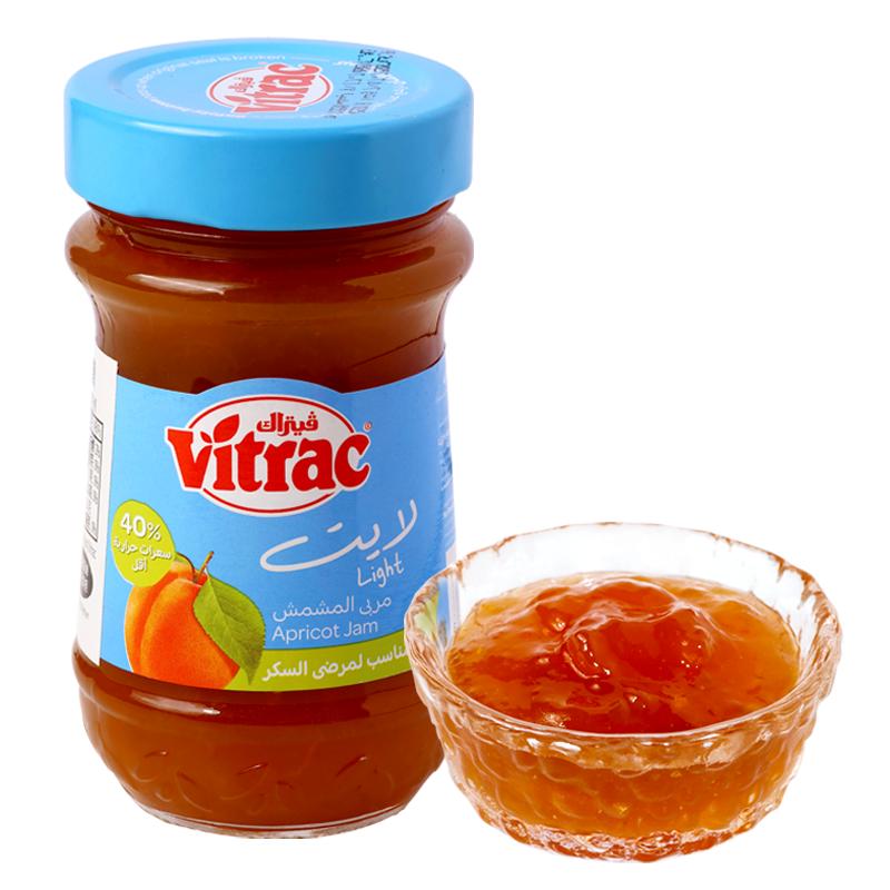 富而可草莓杏无花果酱无蔗糖进口低脂涂抹蛋糕吐司面包酱酸奶酸甜