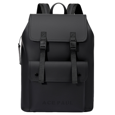AcePaul时尚磁吸扣差旅双肩背包