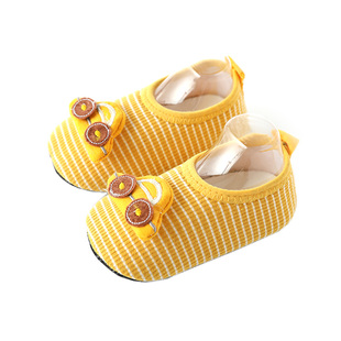 婧麒宝宝袜子春秋季婴幼儿宝宝防滑地板袜男童女童居家学步袜鞋袜