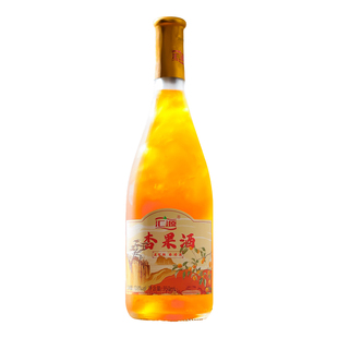 汇源果酒杏子酒发酵铁山楂果汁酒红葡萄起泡酒女士微醺甜白气泡酒