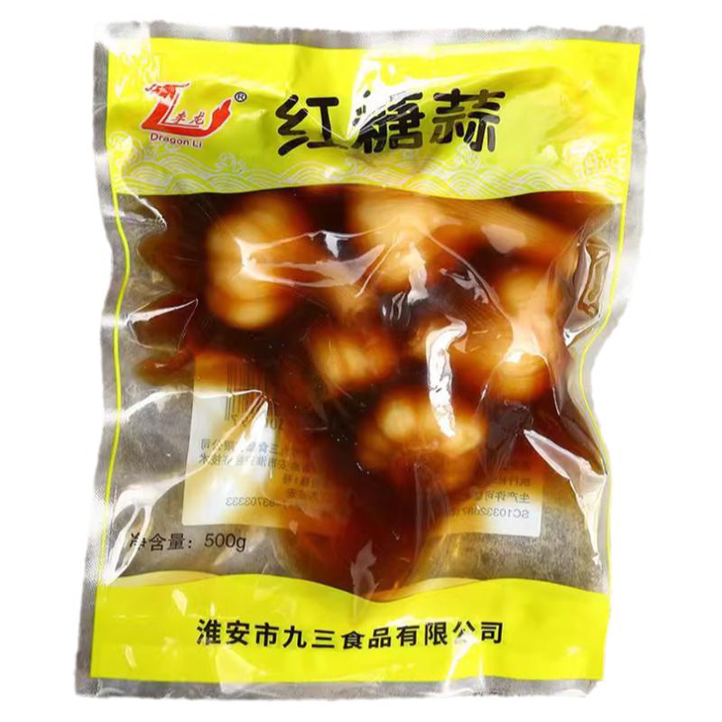 红糖蒜大蒜头新鲜腌制糖醋蒜头甜腌制/榨菜/泡菜