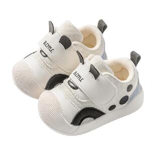 学步鞋男宝宝春季新款软底防滑轻便透气婴儿鞋春秋幼儿女宝宝鞋子