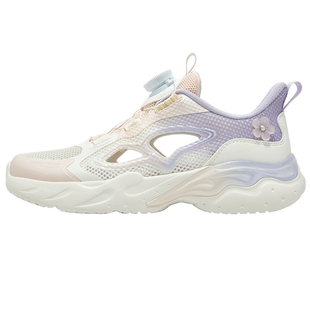 特步儿童2026新款夏季网面透气中大童女童鞋轻便运动鞋框子凉鞋子