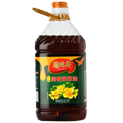 正宗菜籽油10斤大桶香油纯菜籽油