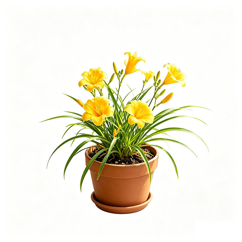 金娃娃萱草花苗耐寒地被花卉庭院好养易活忘忧草宿根观赏工程绿化