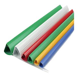 力晴a4加厚抽杆夹初中小学生试卷专用固定竖版书夹子大号透明横版文件水滴拉杆夹办公书皮夹子学习插页收纳册