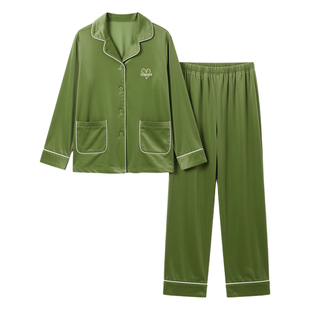 达芬奇密码2025秋冬新款海岛绒保暖加厚长袖睡衣女家居服两件套装