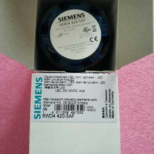 议价西门子全新原装8WD4420-5AF 8WD4 420-5AF 蓝色信号灯柱LED灯