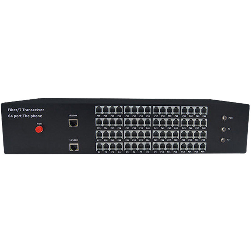 拓轩48路PCM电话光端机收发器