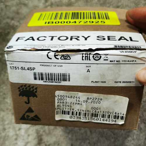 【请询价】1751-SL4SP A全新正品原装现货开封一个，实物图
