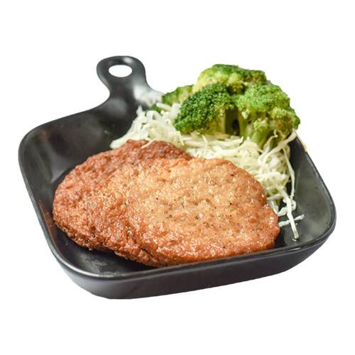 台湾放牛吃草爱之素素香鸡排人造肉素肉素食汉堡防荤慈生