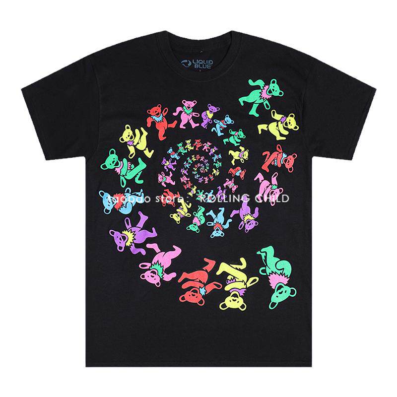 正版GratefulDead摇滚T恤现行版