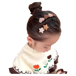 碎发整理神器女儿童刘海前额发夹女童发饰2025新款插梳女发卡头饰