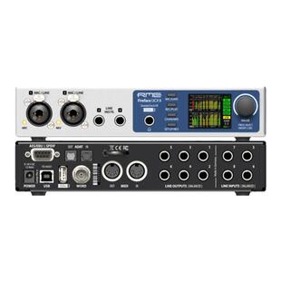 RME UCX2 声卡 Fireface UCXII 娃娃脸声卡专业编曲录音直播声卡