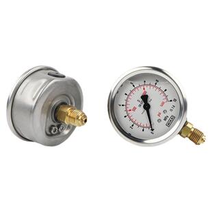 德国进口威卡WIKA压力表EN837-1耐震不锈钢测压液压表真空轴向表