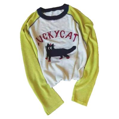 粉奈悦字母印花防晒T恤女夏季