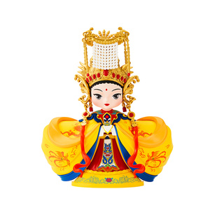 吉运配颂 妈祖神像福佑湄洲妈祖手办天后娘娘海神母圣杯文创摆件