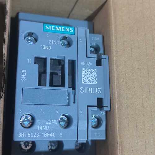 【询价】接触器3RT6023—1BF40适用