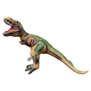侏罗纪巨型仿真大恐龙霸王龙男孩玩具超级大号可坐骑发声塑胶模型