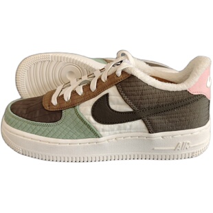 Nike/耐克Air Force1 AF1女子GS大童加绒保暖运动板鞋DO5215-331