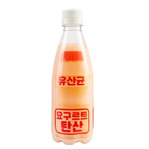 FINUTE趣莱福同款啵啵元气韩国乳酸菌碳酸饮料380ML *12商超款